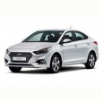 Защита бамперов Hyundai Solaris