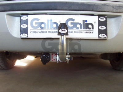 Фаркоп оцинкованный Galia шар BMA съёмный на лифтбек для Renault Laguna 2 2001-2007