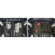 Защита картера и КПП Автоброня для 3,5 сталь 2 мм для Ford Edge 2013-2015