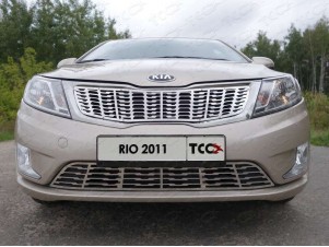 Рамка номерного знака Kia Rio (комплект)